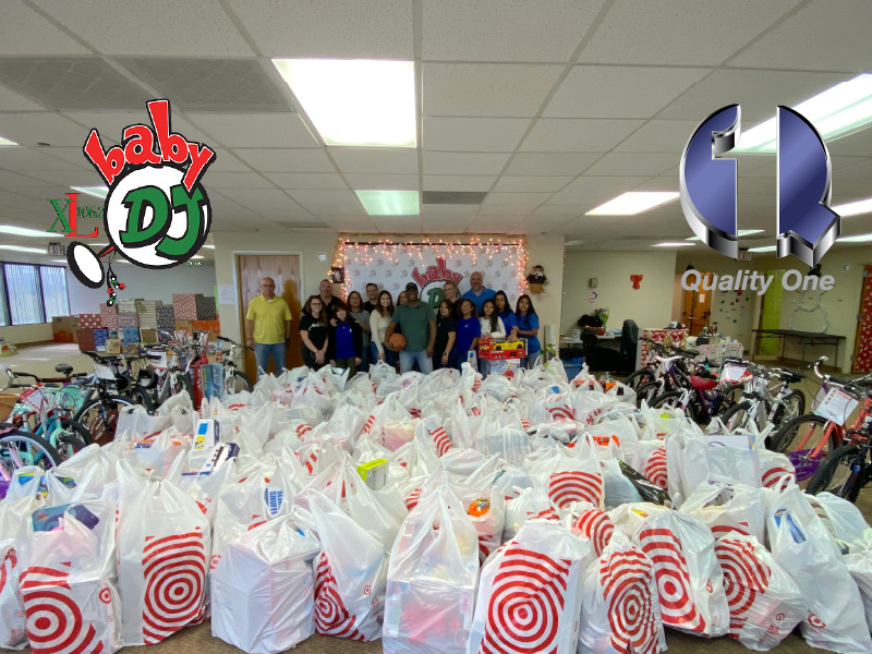 Quality One Partners With Baby DJ to Donate Over $20,000 Worth of Toys to Disadvantaged Families in Central Florida