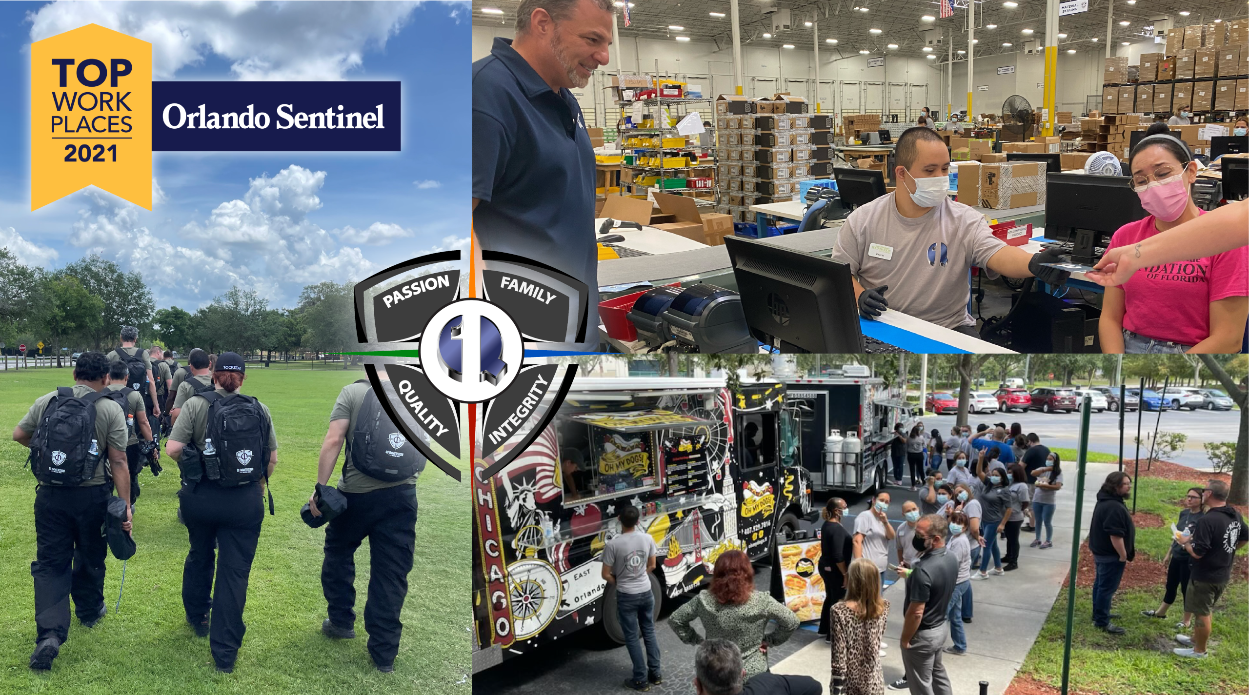 Quality One named a Top Workplace by The Orlando Sentinel for the Second Year in a Row
